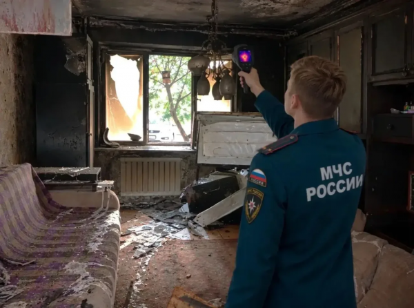 🔥 В Ростове мужчина получил сильные ожоги из-за возгорания аккумуляторной батареи электробайка